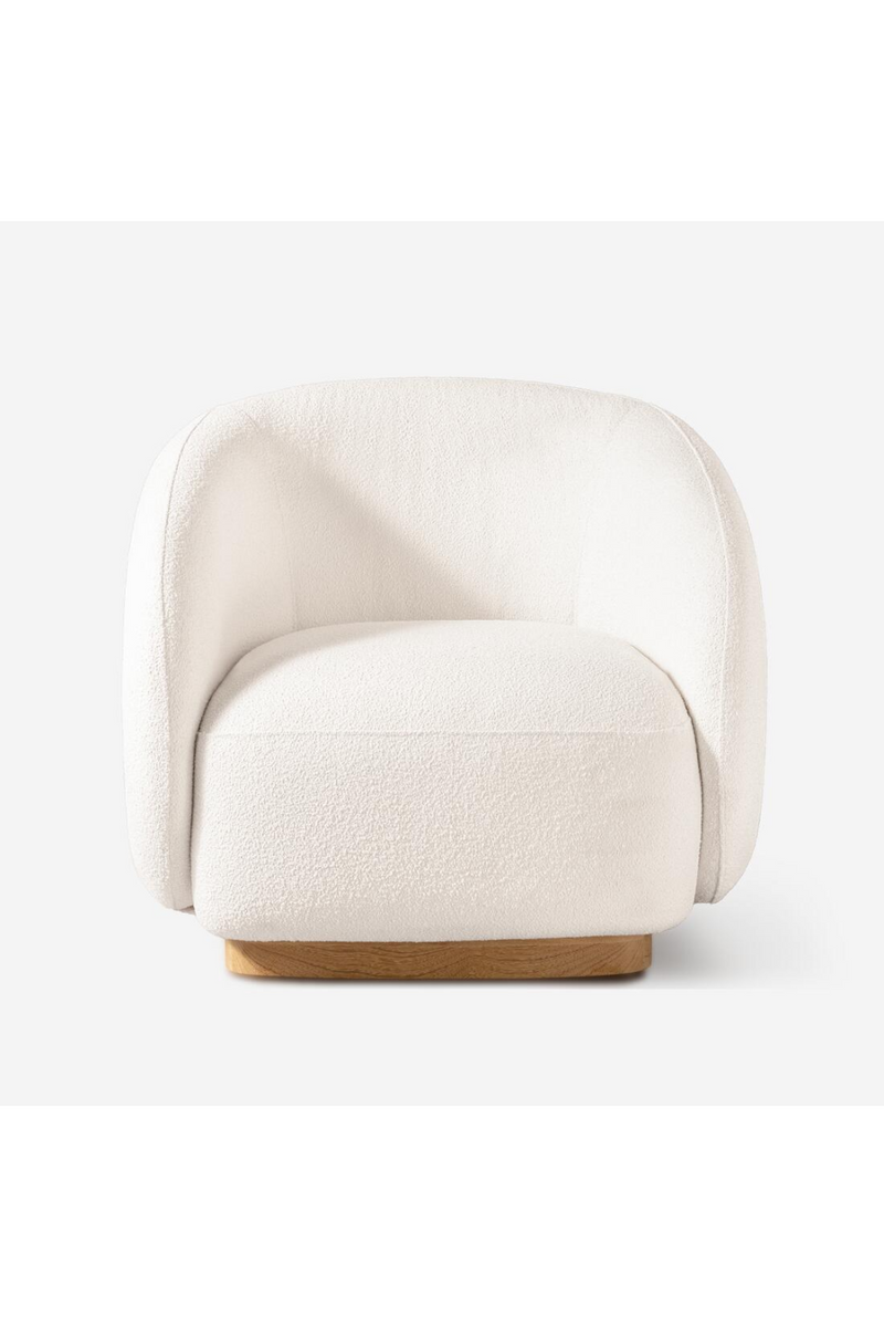 Ivory Outdoor Swivel Chair | Andrew Martin Como | Oroatrade.com