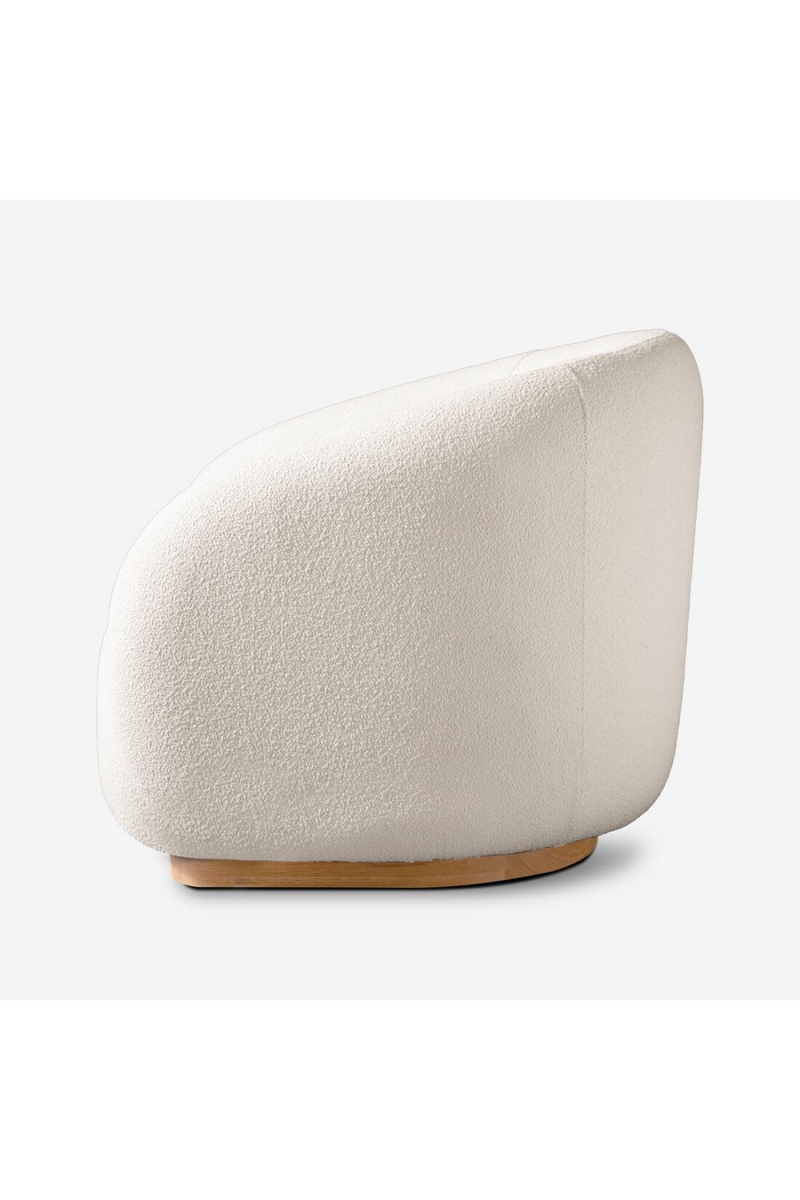 Ivory Outdoor Swivel Chair | Andrew Martin Como | Oroatrade.com