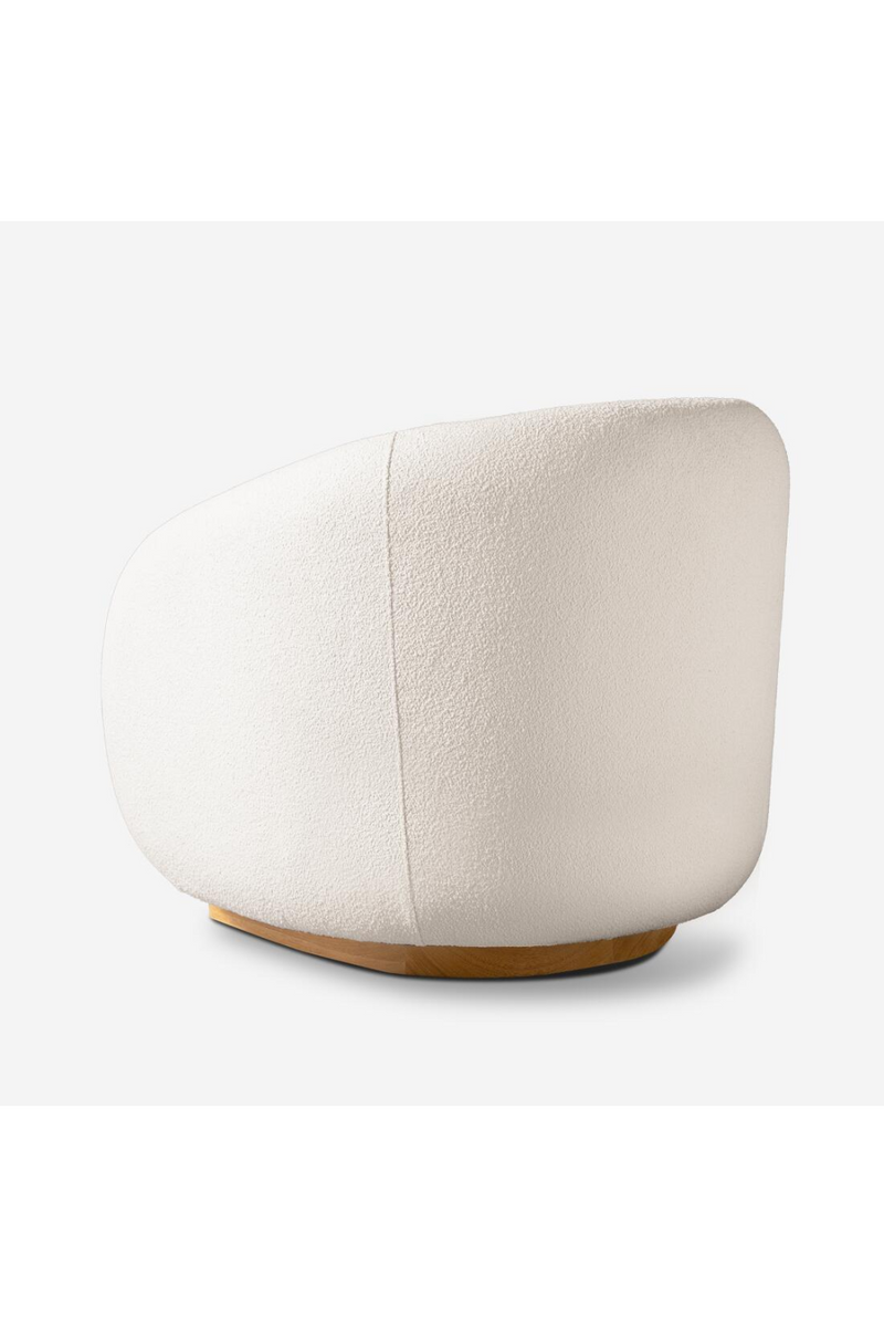 Ivory Outdoor Swivel Chair | Andrew Martin Como | Oroatrade.com