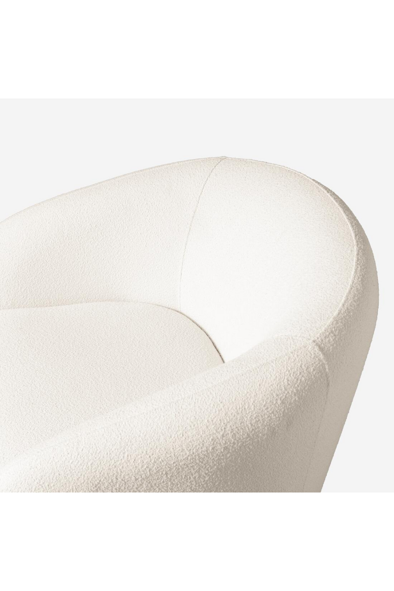 Ivory Outdoor Swivel Chair | Andrew Martin Como | Oroatrade.com