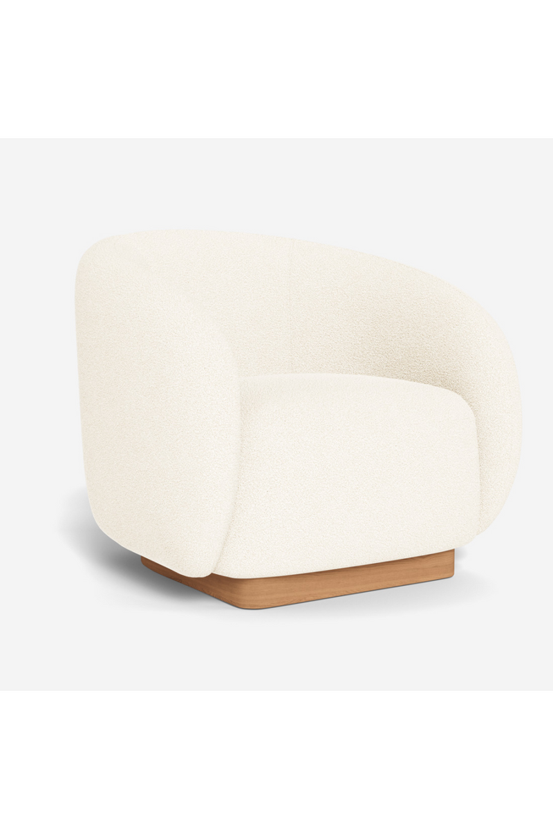 Ivory Outdoor Swivel Chair | Andrew Martin Como | Oroatrade.com