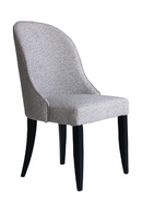 Curved Back Upholstered Dining Chair | Andrew Martin Aldwick