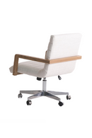 Neutral Weave Swivel Desk Chair | Andrew Martin Collingham | Oroatrade.com