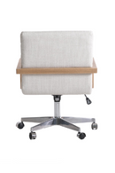 Neutral Weave Swivel Desk Chair | Andrew Martin Collingham | Oroatrade.com