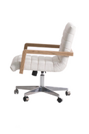 Neutral Weave Swivel Desk Chair | Andrew Martin Collingham | Oroatrade.com