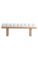 Scalloped Seat Ottoman | Andrew Martin Exeter | Oroatrade.com