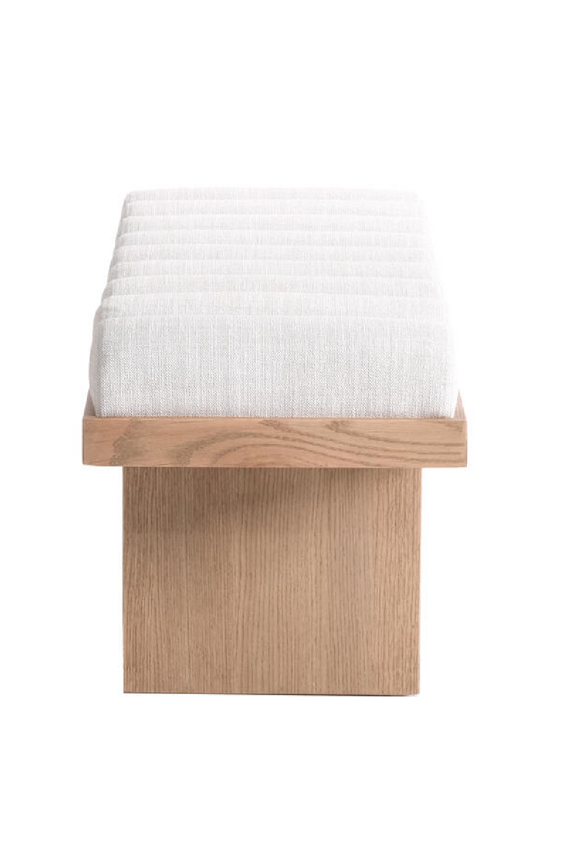 Scalloped Seat Ottoman | Andrew Martin Exeter | Oroatrade.com