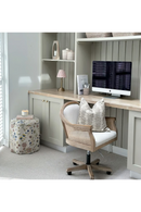 Fabric Upholstered Ottoman | Andrew Martin Daisy | Oroatrade.com