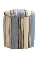 Fabric Upholstered Ottoman | Andrew Martin Daisy | Oroatrade.com