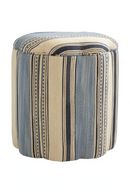 Fabric Upholstered Ottoman | Andrew Martin Daisy | Oroatrade.com