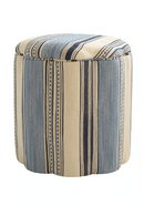 Fabric Upholstered Ottoman | Andrew Martin Daisy | Oroatrade.com