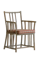 Painted Bamboo Dining Armchair | Andrew Martin Tiberius