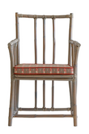 Painted Bamboo Dining Armchair | Andrew Martin Tiberius