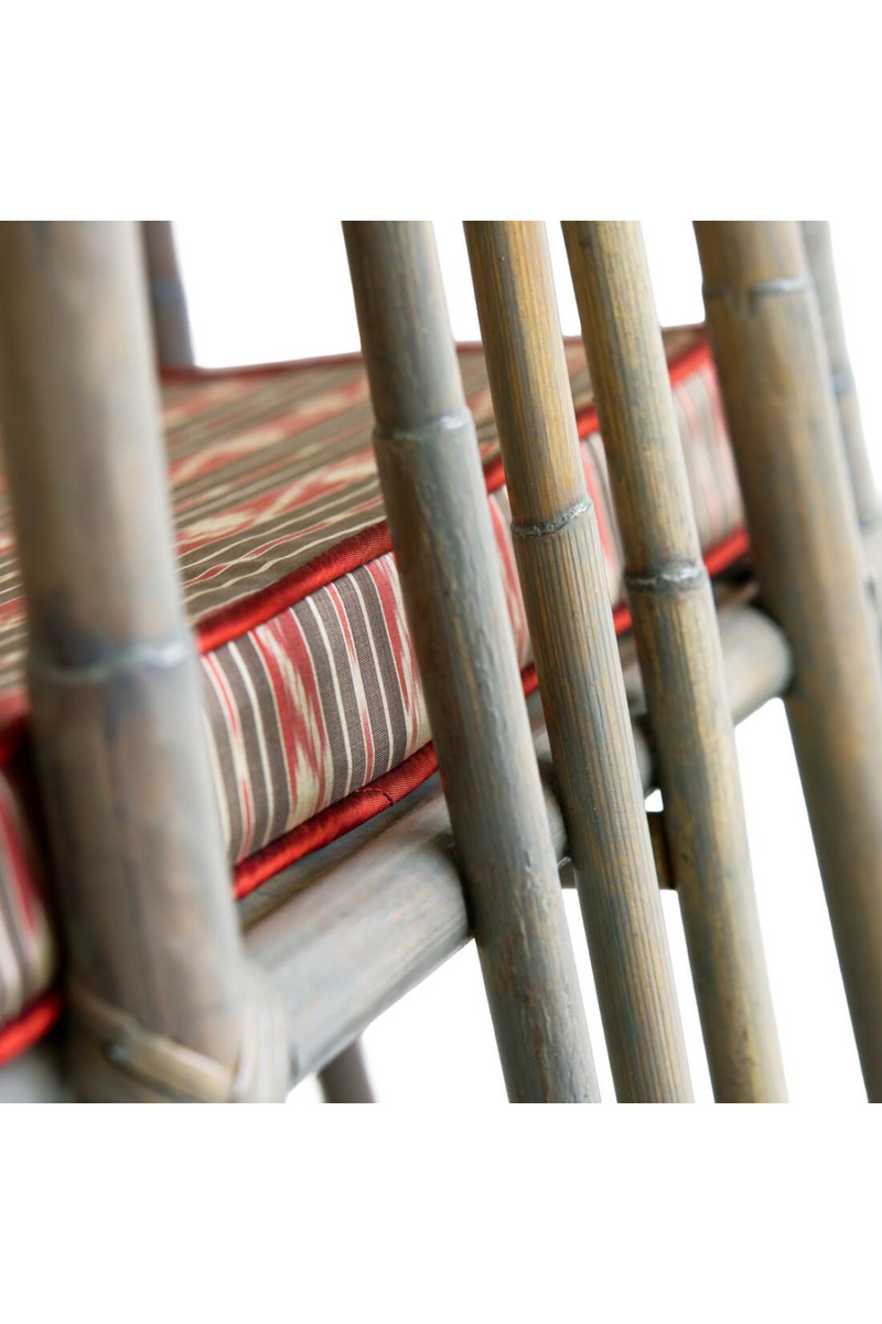 Painted Bamboo Dining Armchair | Andrew Martin Tiberius