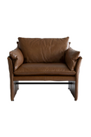 Brown Leather Lounge Chair | Andrew Martin Harden | Oroatrade.com