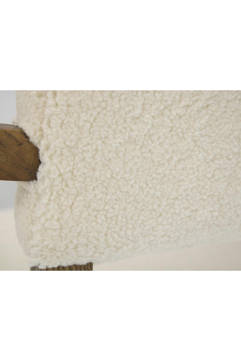 White Chenille Accent Chair | Andrew Martin Gwen | Oroatrade.com