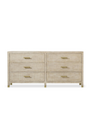 Natural Ash 6-Drawer Chest L | Andrew Martin Raffles | Oroatrade.com