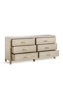 Natural Ash 6-Drawer Chest L | Andrew Martin Raffles | Oroatrade.com