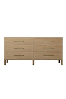 Natural Oak 6-Drawer Chest | Andrew Martin Angelo | Oroatrade.com