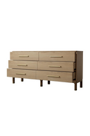 Natural Oak 6-Drawer Chest | Andrew Martin Angelo | Oroatrade.com
