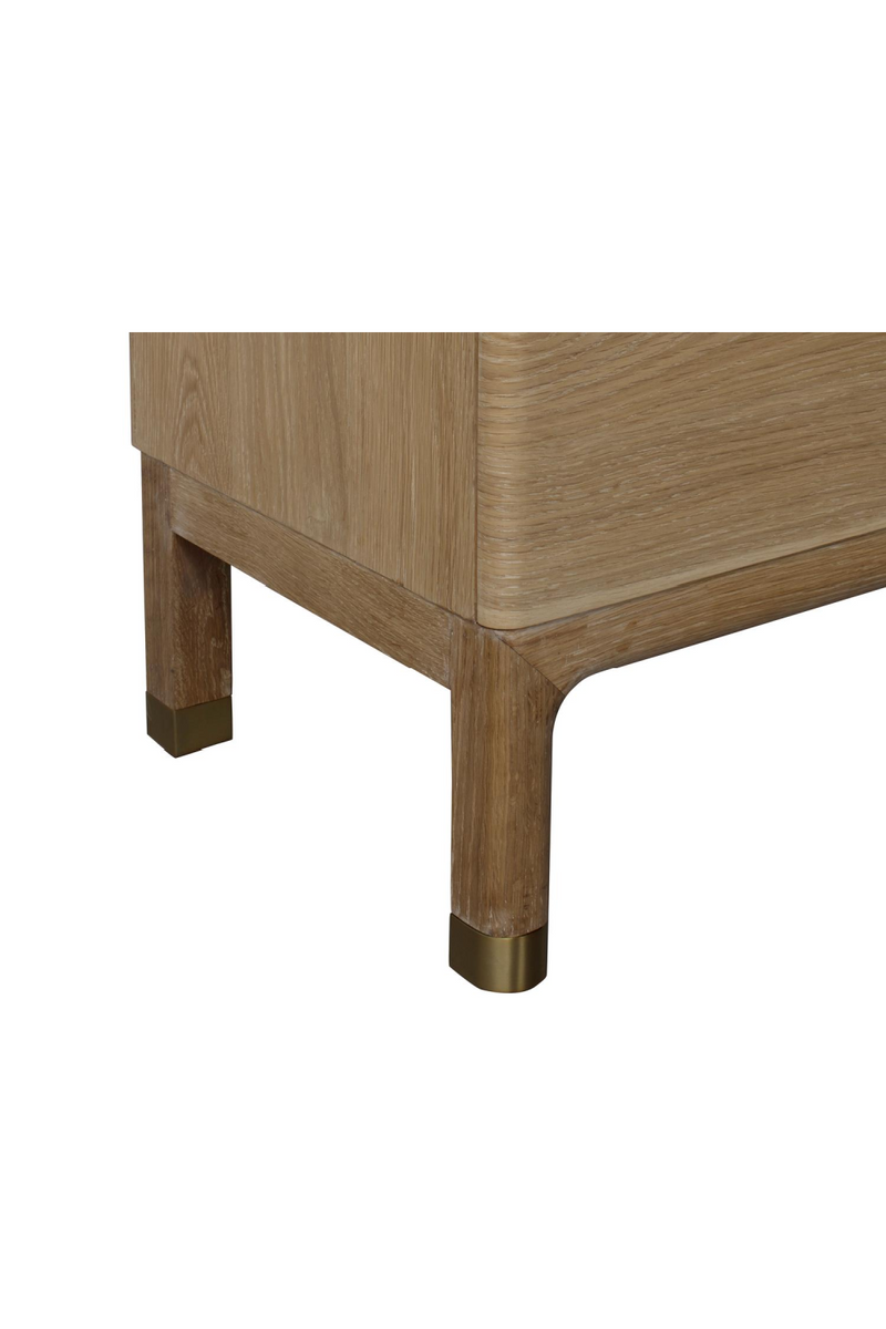 Natural Oak 6-Drawer Chest | Andrew Martin Angelo | Oroatrade.com