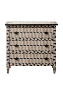 Gray Geometric 3-Drawer Chest | Andrew Martin Donato | Oroatrade.com