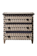 Gray Geometric 3-Drawer Chest | Andrew Martin Donato | Oroatrade.com