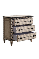 Gray Geometric 3-Drawer Chest | Andrew Martin Donato | Oroatrade.com