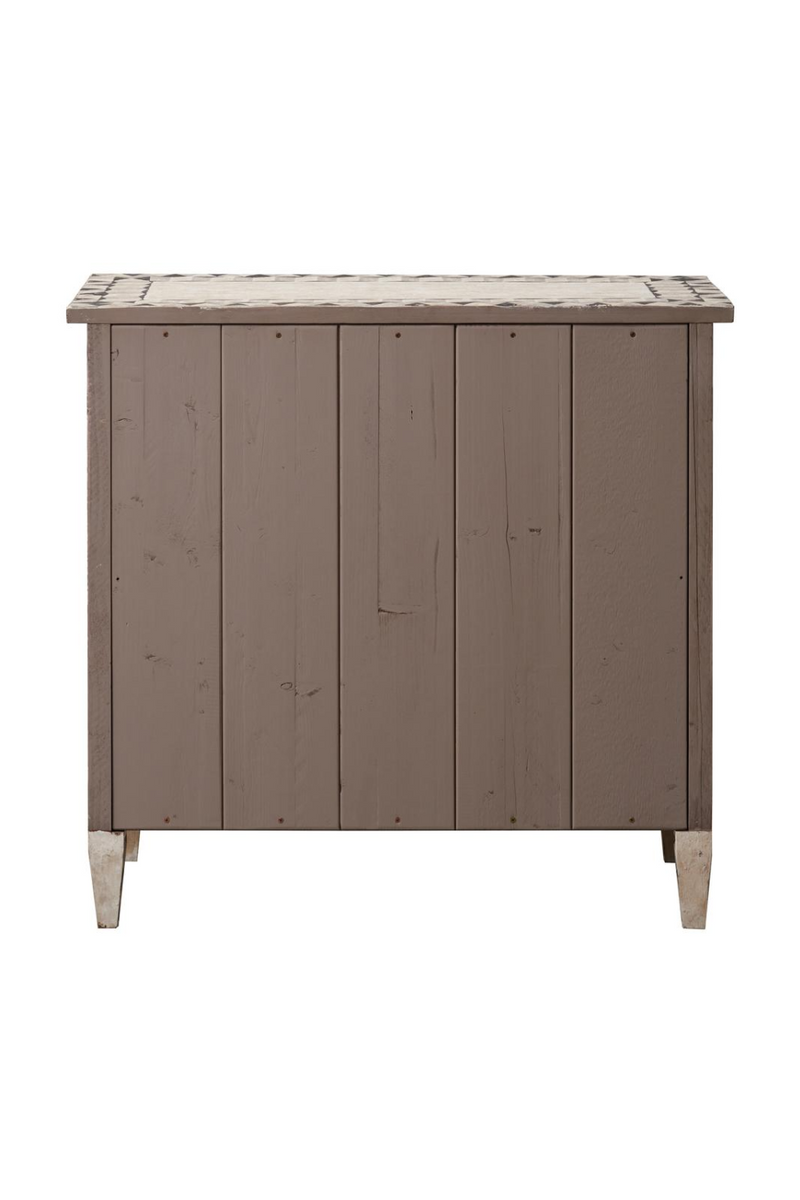 Gray Geometric 3-Drawer Chest | Andrew Martin Donato | Oroatrade.com