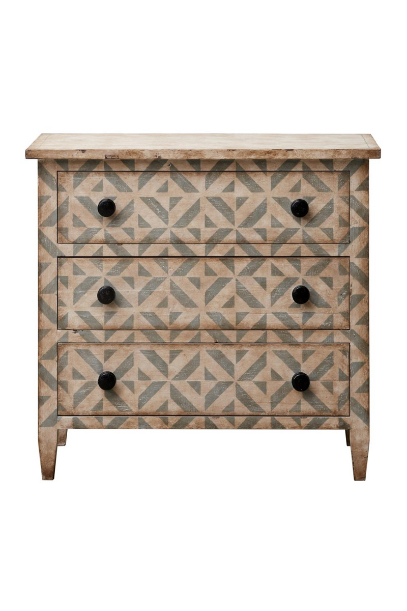 Hand-Painted 3-Drawer Chest | Andrew Martin Sandro | Oroatrade.com