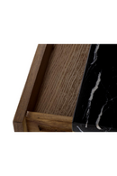 Black Marble 3-Drawer Console Table | Andrew Martin Chester | Oroatrade.com