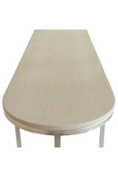 Cream Shagreen Console Table | Andrew Martin Phillipa | Oroatrade.com