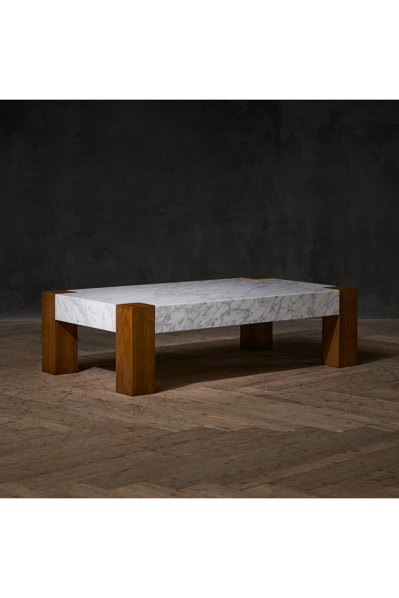 White Marble Coffee Table | Andrew Martin Junction | Oroatrade.com