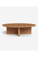 Outdoor Round Teak Coffee Table | Andrew Martin Caicos | Oroatrade.com