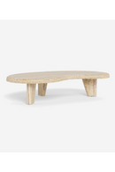 Travertine Curved Coffee Table | Andrew Martin Lucca | Oroatrade.com