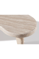 Travertine Curved Coffee Table | Andrew Martin Lucca | Oroatrade.com