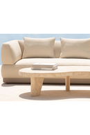 Travertine Curved Coffee Table | Andrew Martin Lucca | Oroatrade.com