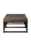 Dark Brown Marble Coffee Table |Andrew Martin Giorgio | Oroatrade.com
