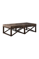 Dark Brown Marble Coffee Table |Andrew Martin Giorgio | Oroatrade.com