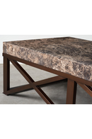 Dark Brown Marble Coffee Table |Andrew Martin Giorgio | Oroatrade.com
