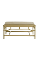 Taupe Bamboo Coffee Table | Andrew Martin Invictus | Oroatrade.com