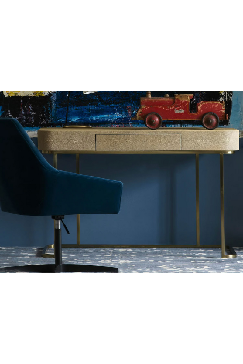 1-Drawer Shagreen Desk | Andrew Martin Jacques | Oroatrade.com