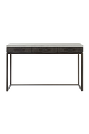 Concrete Top 3-Drawer Desk | Andrew Martin Emerson | Oroatrade.com