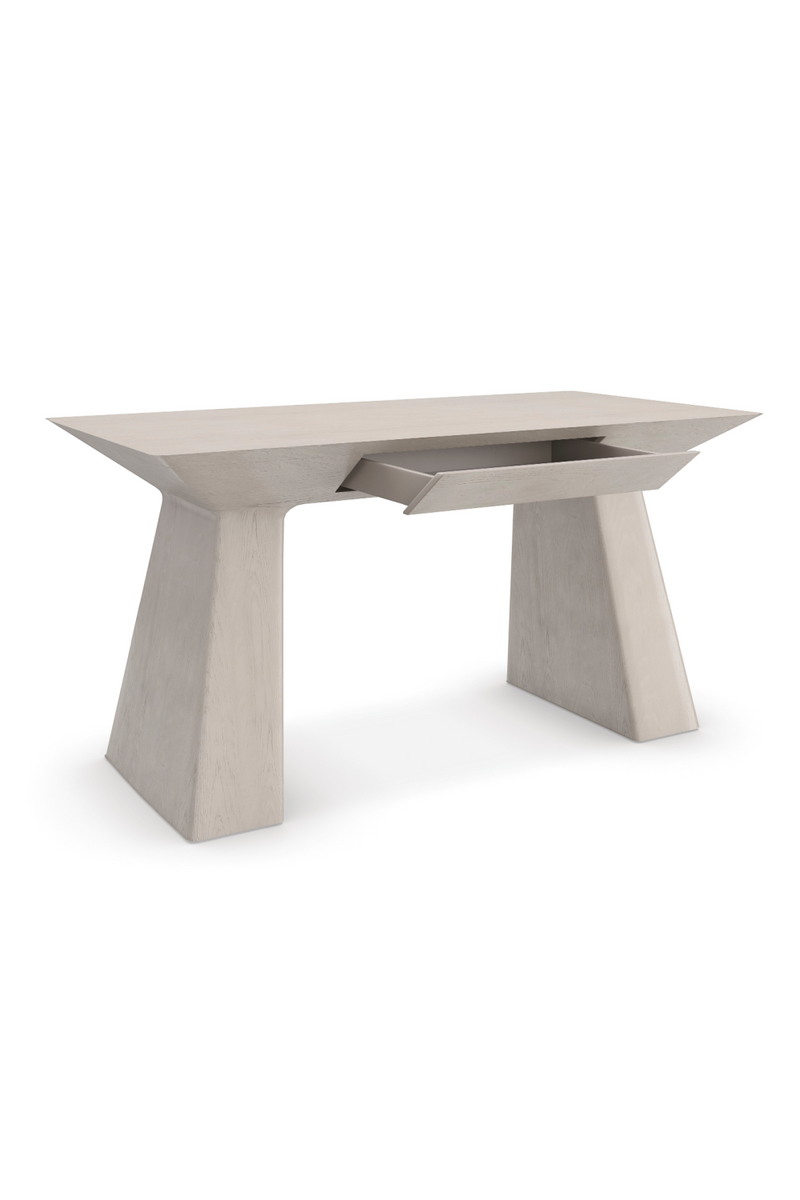 Modern Neutral Oak Desk | Andrew Martin Finley | Oroatrade.com