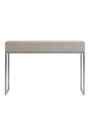 Cream Shagreen 2-Drawer Desk | Andrew Martin Digby | Oroatrade.com