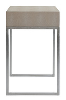 Cream Shagreen 2-Drawer Desk | Andrew Martin Digby | Oroatrade.com