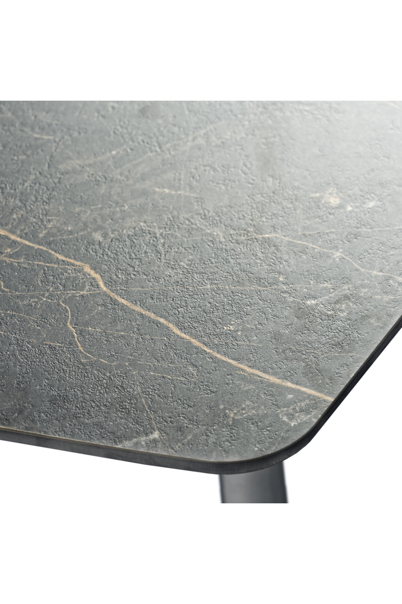 Marbled Top Outdoor Dining Table | Andrew Martin Landseer | Oroatrade.com