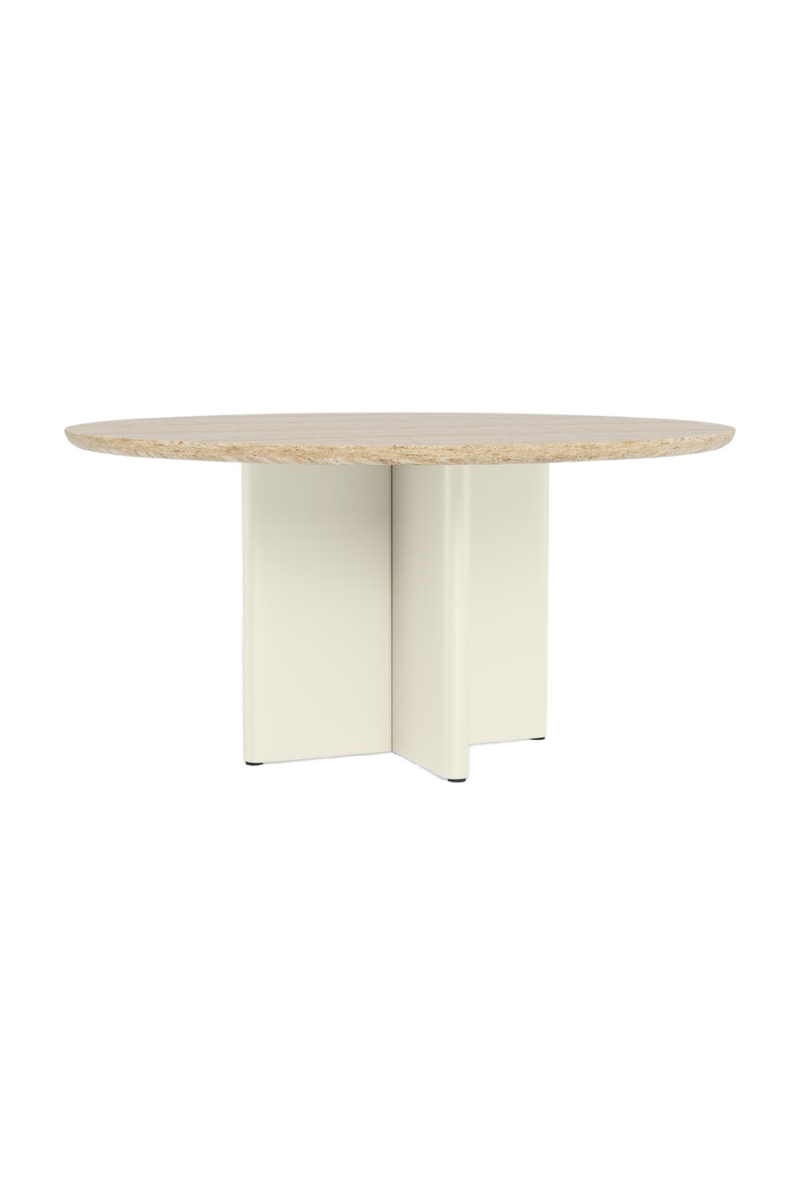 Outdoor Aluminium Round Dining Table | Andrew Martin Caicos | Oroatrade.com