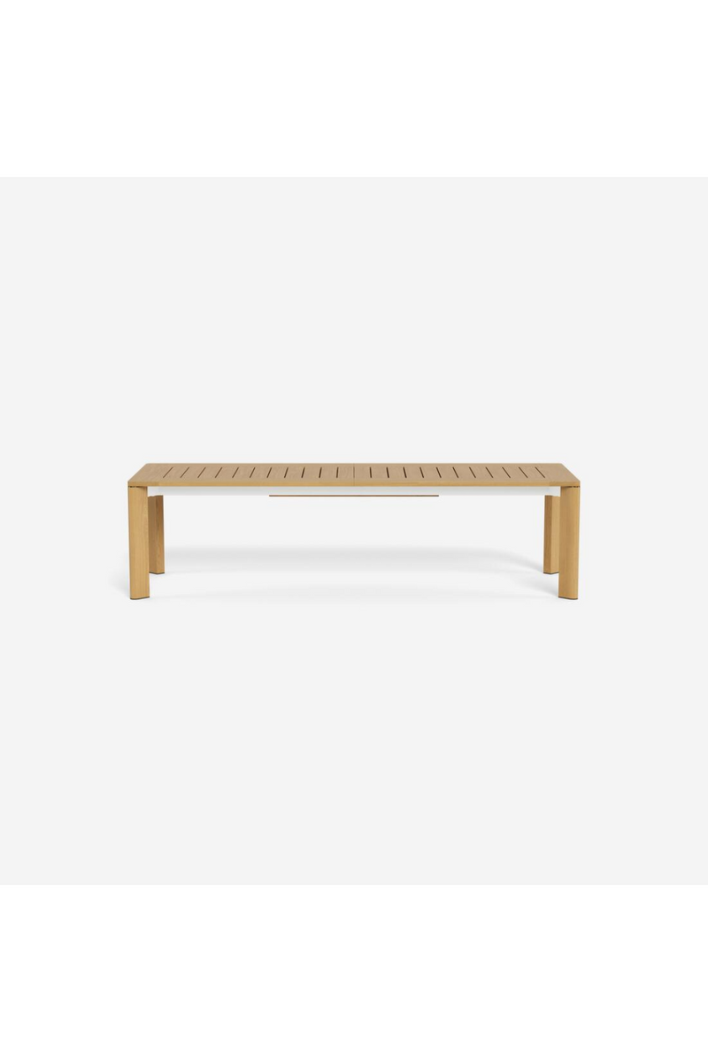 Teak Outdoor Extending Dining Table | Andrew Martin Byron | Oroatrade.com