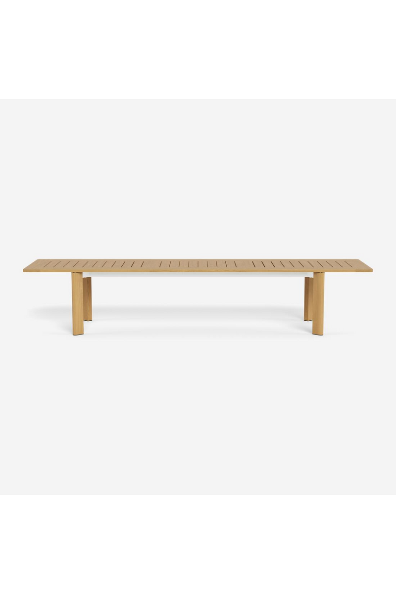 Teak Outdoor Extending Dining Table | Andrew Martin Byron | Oroatrade.com